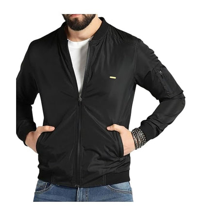 Men's Jacket | Regular Fit | Winter Jacket with Zipper and Pockets