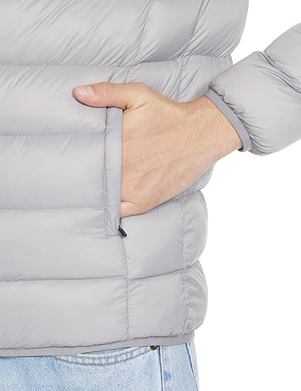 Symbol Premium Mens Lightweight Packable Quilted Bomber Jacket (Heavy Winter | Fully Lined)