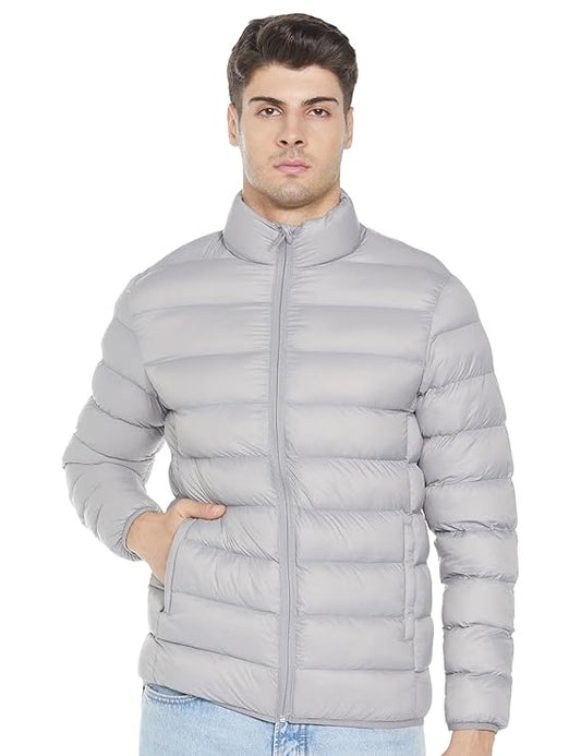 Symbol Premium Mens Lightweight Packable Quilted Bomber Jacket (Heavy Winter | Fully Lined)